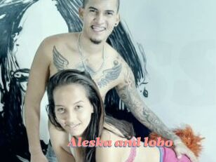 Aleska_and_lobo