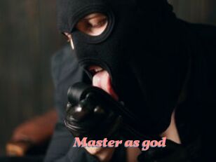 Master_as_god