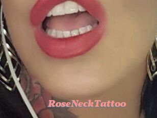 RoseNeckTattoo